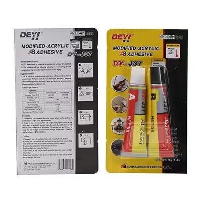 Przemysłowy modyfikowany akrylowy klejnot strukturalny    Fast curing AB Glue for Household & Plastic Repair