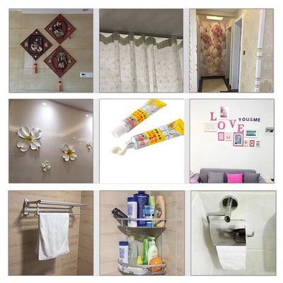 Wielofunkcyjny Biały 22,8 g Bez paznokci uszczelniacz Liquid Glue For Towel Hook Wielofunkcyjny