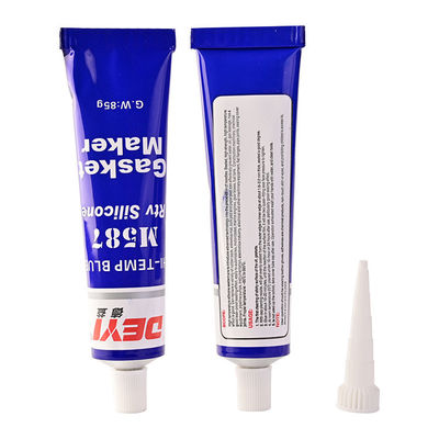 12 miesięcy Czas przechowywania 85 g Wysokiej Temperatury Błękitny RTV Silicone uszczelniacz szczelności dla skrzynki biegów ISO9001