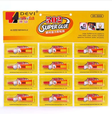 12 sztuk 3g 502 Super Glue Przemysłowy Przyczep do różnych powierzchni