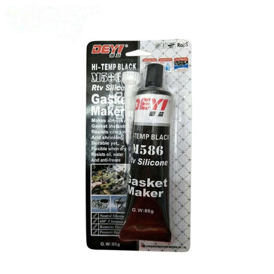 Przemysłowe zastosowania 85g Czarny Temp RTV Silicone Sealant Adhesive Gasket Maker