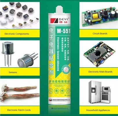 Czarny i przejrzysty PVC Elektroniczny Klej do uszczelniania Profesjonalny