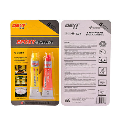 24ml Syringe Epoxy AB Glue Oil-Resistant Acid-Resistant Two-Component Epoxy Adhesive