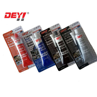 Wysokiej odporności na temperaturę Siwy RTV silikonowy uszczelnienie z 24 godzinnym pełnym czasem utwardzania