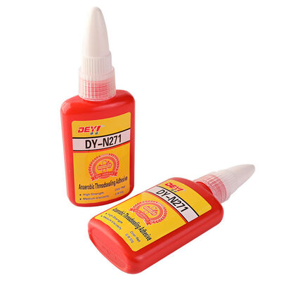DEYI N271 Czerwony klej do śrub o wysokiej wytrzymałości, anaerobowy, zabezpieczający gwint