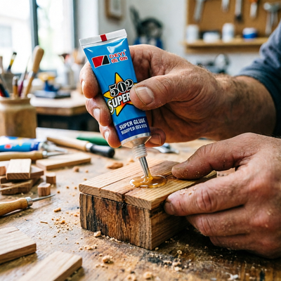 502 Super Glue Instant Cyanoacrylate Adhesive Multi-Purpose Strong Bonding Solution Przystosowany do różnych zastosowań przemysłowych