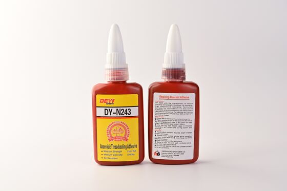 Adhesive anaerobic sealant for pipe threads offers effective screw locking and leak prevention in equipment (Kleśny anaerobowy uszczelniacz dla nitek rurowych zapewnia skuteczne zablokowanie śruby i zapobieganie wyciekom w sprzęcie)