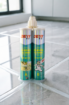 Glosywne i łatwe do czyszczenia Epoxy Flat Grout ¥ DEYI DY-E716 Wysokiej wytrzymałości 2-częściowy klej do kuchni i łazienki