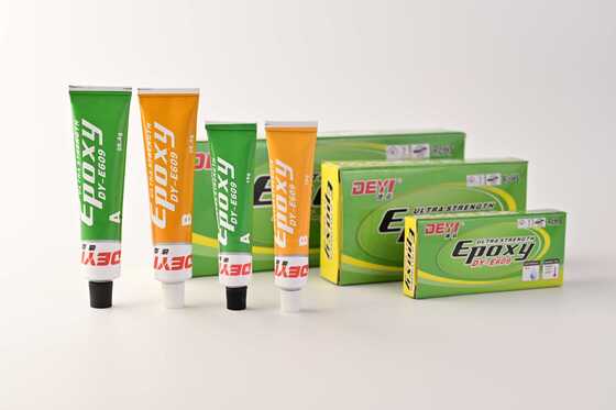 High Strength Epoxy AB Adhesive DEYI DY-E609 Low Odor Bonding Glue for Metal Plastic Wood