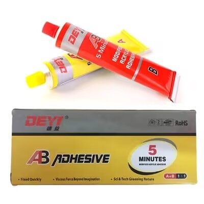 Przemysłowy modyfikowany akrylowy klejnot strukturalny    Fast curing AB Glue for Household & Plastic Repair