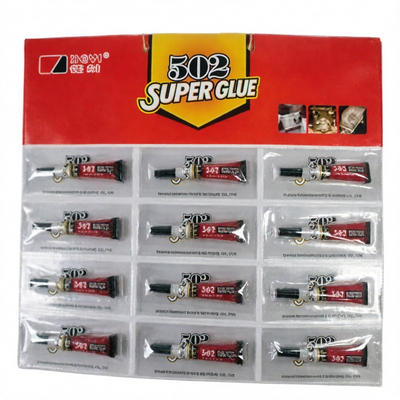 Fast Drying Red Blue 502 Super Glue Strong Bonding Instant Adhesive Hardware Repair Glue