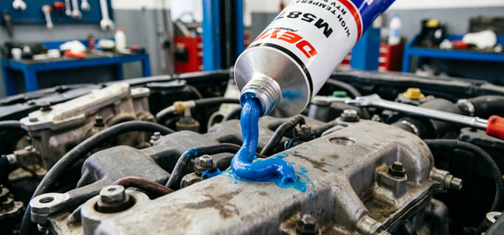 DY-M587 Neutral RTV Silicone Gasket Maker High Temp Sealer Adhesive For Automotive Flange