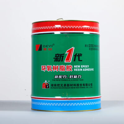 Wysokiej lepkości Dwuczęściowa żywica epoksydowa ceramiczna AB Klejek Tykzotropowy Nie-Sag Klej morski do naprawy korozji wody słonej
