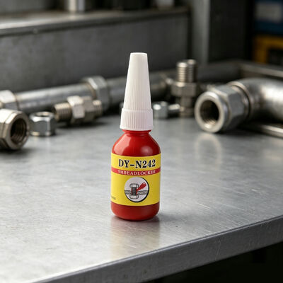 DY-N242 Red Threadlocker Anaerobic High-Strength Adhesive for sealing screws and nuts. antyrost, średnia lepkość